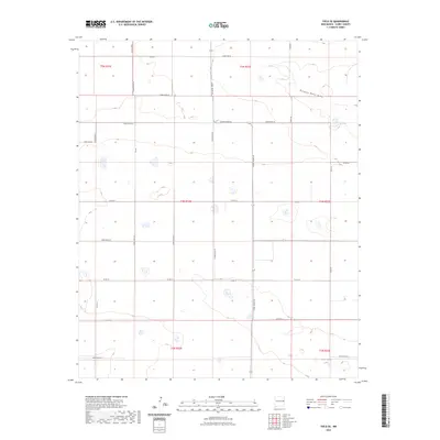 2023 Map of Field SE, 2023 Print