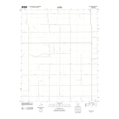 2010 Map of Field SW, 2010 Print