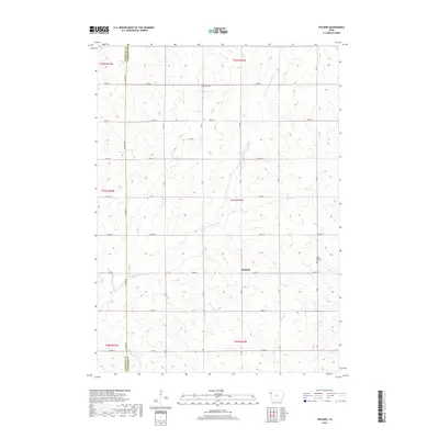 2018 Map of Fielding, 2018 Print