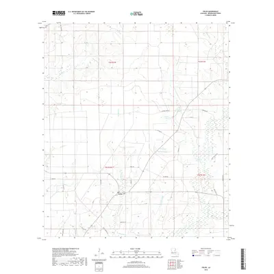 2018 Map of Fields, 2018 Print