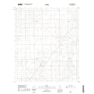2020 Map of Fields, 2020 Print