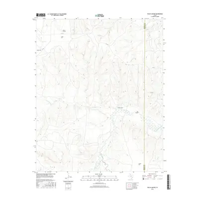 2016 Map of Fields Canyon, 2016 Print