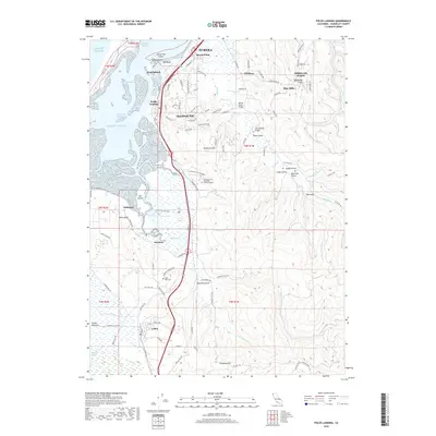 2018 Map of Fields Landing, 2018 Print