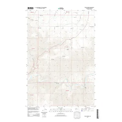 2013 Map of Fields Spring, 2013 Print