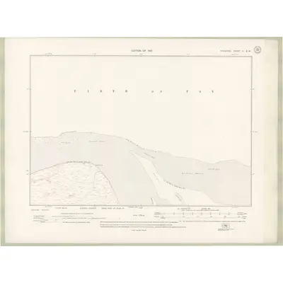 1921 Map of Fife and Kinross Sheet II.SW
