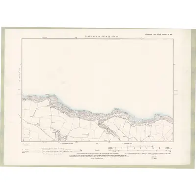 1893 Map of Fife and Kinross Sheet IX.SE, 1895 Print