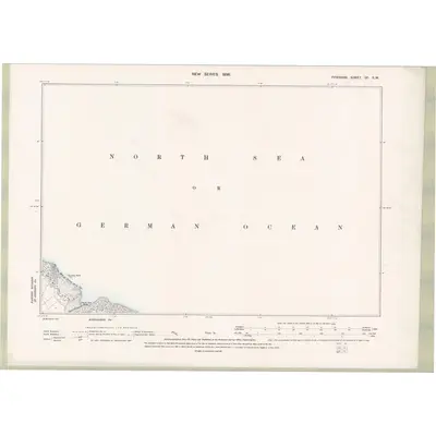 1893 Map of Fife and Kinross Sheet IXa.SW, 1896 Print