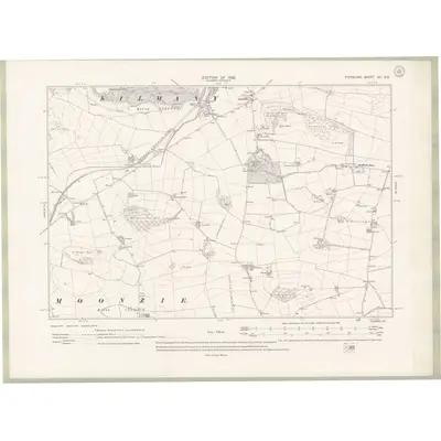 1912 Map of Fife and Kinross Sheet VII.NE, 1920 Print
