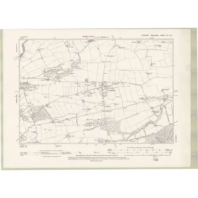 1893 Map of Fife and Kinross Sheet VIII.SE, 1895 Print