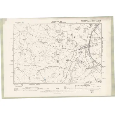 1894 Map of Fife and Kinross Sheet XI.SW, 1896 Print