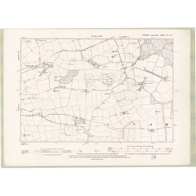 1893 Map of Fife and Kinross Sheet XIV.NE, 1895 Print