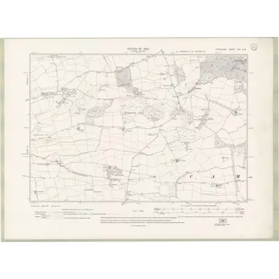 1912 Map of Fife and Kinross Sheet XIV.NE, 1920 Print