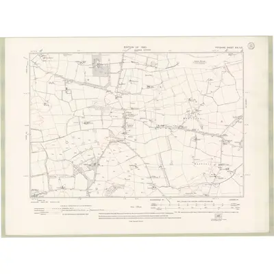 1912 Map of Fife and Kinross Sheet XIV.SE, 1920 Print