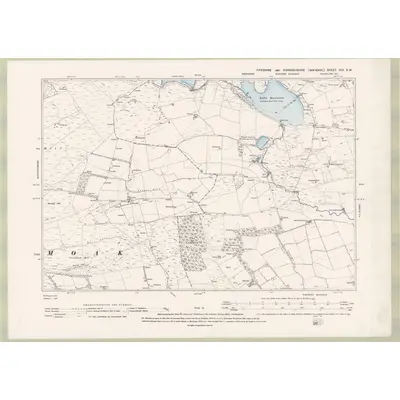 1894 Map of Fife and Kinross Sheet XIX.SW, 1896 Print
