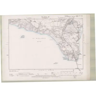 1895 Map of Fife and Kinross Sheet XLIII.NW, 1897 Print