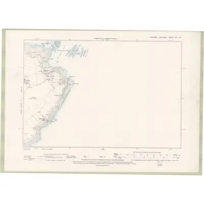 1893 Map of Fife and Kinross Sheet XVI.SE, 1896 Print