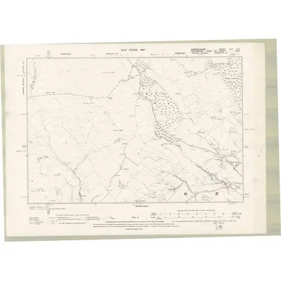 1894 Map of Fife and Kinross Sheet XVII.NE, 1897 Print