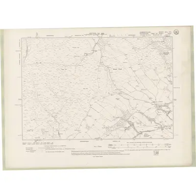 1913 Map of Fife and Kinross Sheet XVII.NE, 1919 Print