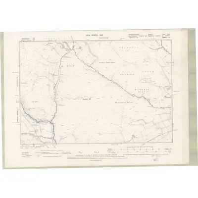 1895 Map of Fife and Kinross Sheet XVII.SW, 1897 Print