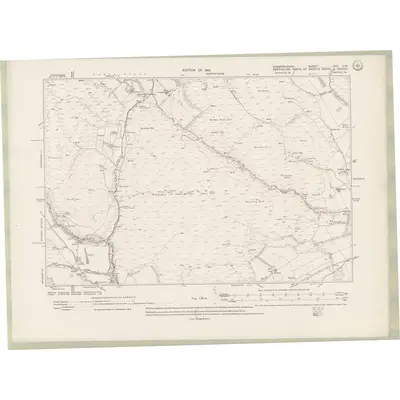 1913 Map of Fife and Kinross Sheet XVII.SW, 1919 Print