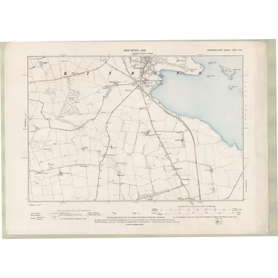 1895 Map of Fife and Kinross Sheet XXVI.NW, 1896 Print