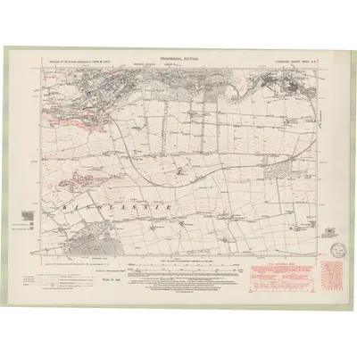 1947 Map of Fife and Kinross Sheet XXVII.NE, 1949 Print