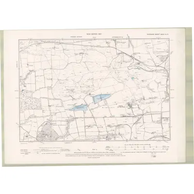 1895 Map of Fife and Kinross Sheet XXXIII.SE, 1897 Print
