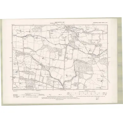1894 Map of Fife and Kinross Sheet XXXIII.SW, 1897 Print