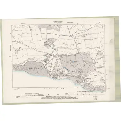 1895 Map of Fife and Kinross Sheet XXXVIII.SE & XLII.NE, 1896 Print