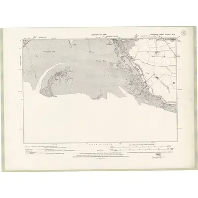 1924 Map of Fife and Kinross Sheet XXXVIII.SW, 1928 Print