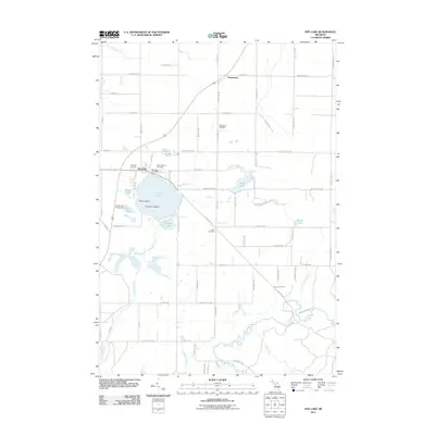 2011 Map of Fife Lake, 2011 Print