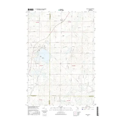 2017 Map of Fife Lake, 2017 Print