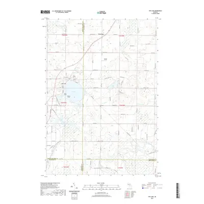 2019 Map of Fife Lake, 2019 Print
