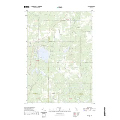 2023 Map of Fife Lake, 2023 Print