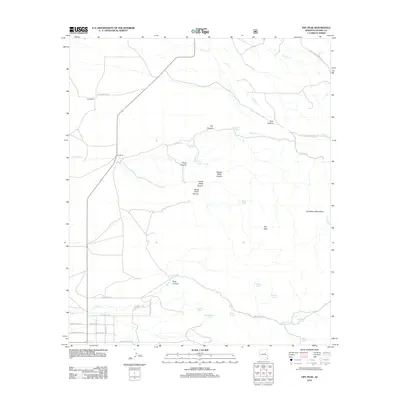 2012 Map of Fife Peak, 2012 Print