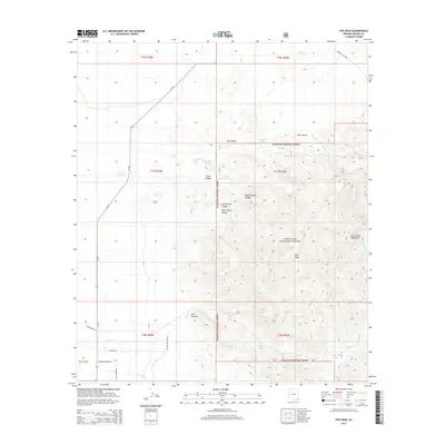 2014 Map of Fife Peak, 2014 Print