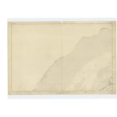 1854 Map of Fife, Sheet 1, 1855 Print