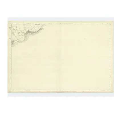 1854 Map of Fife, Sheet 27, 1855 Print
