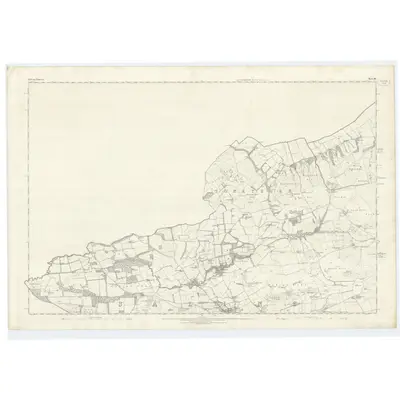 1853 Map of Fife, Sheet 29, 1855 Print