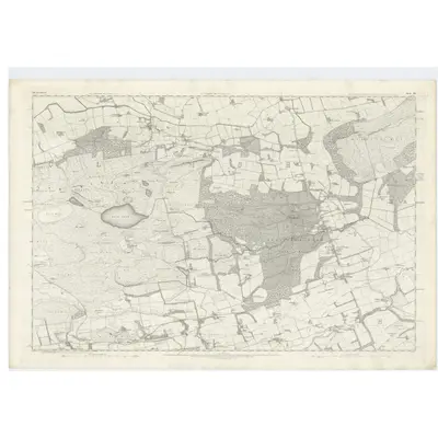 1854 Map of Fife, Sheet 30, 1856 Print
