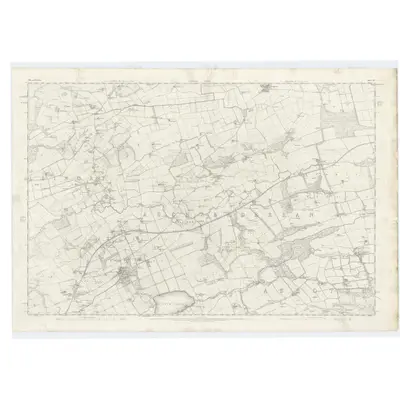 1854 Map of Fife, Sheet 31, 1856 Print