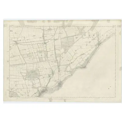 1854 Map of Fife, Sheet 32, 1856 Print