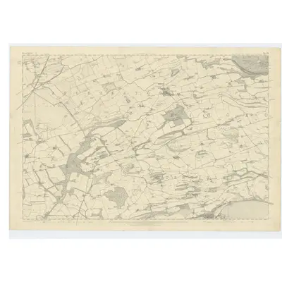 1854 Map of Fife, Sheet 36, 1856 Print