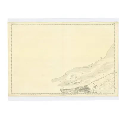 1854 Map of Fife, Sheet 4, 1855 Print