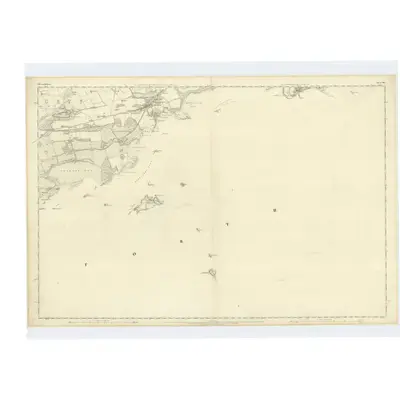 1854 Map of Fife, Sheet 40, 1856 Print