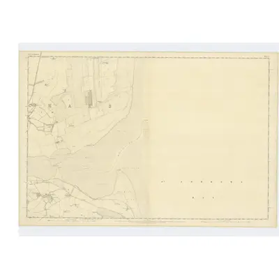 1854 Map of Fife, Sheet 7, 1855 Print