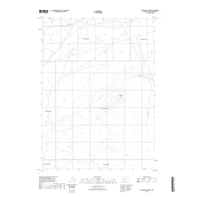 2017 Map of Fifteenmile Spring, 2017 Print