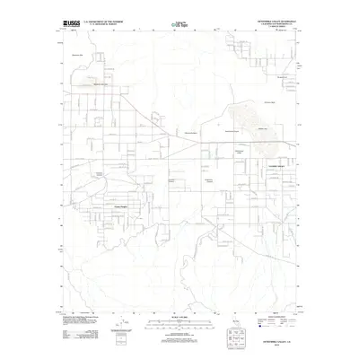 2012 Map of Fifteenmile Valley, 2012 Print