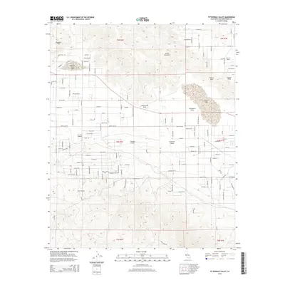 2015 Map of Fifteenmile Valley, 2015 Print