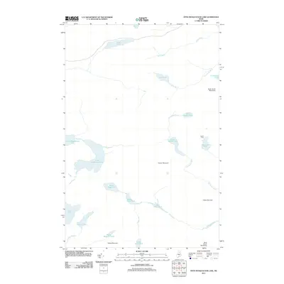 2011 Map of Fifth Musquacook Lake, 2011 Print